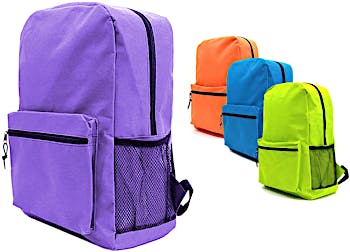 Wholesale 17 Classic Backpack + 20-Piece School Supply Kit - 4 Girl's  Colors —