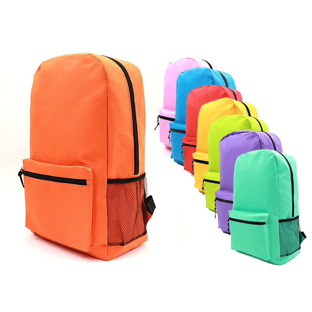 20 Boys 17" Backpacks School Bag Backpack Wholesale Lot 