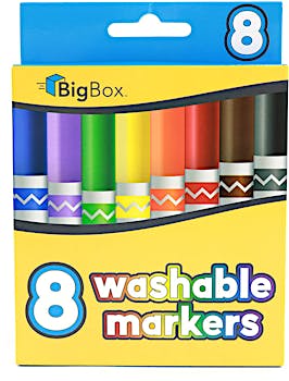 Pen+Gear Permanent Markers, Fine+Ultra Fine, Assorted Colors, 50 Count