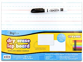 School Smart Dry-Erase Pupil Boards, 9 x 12 - 10 pack