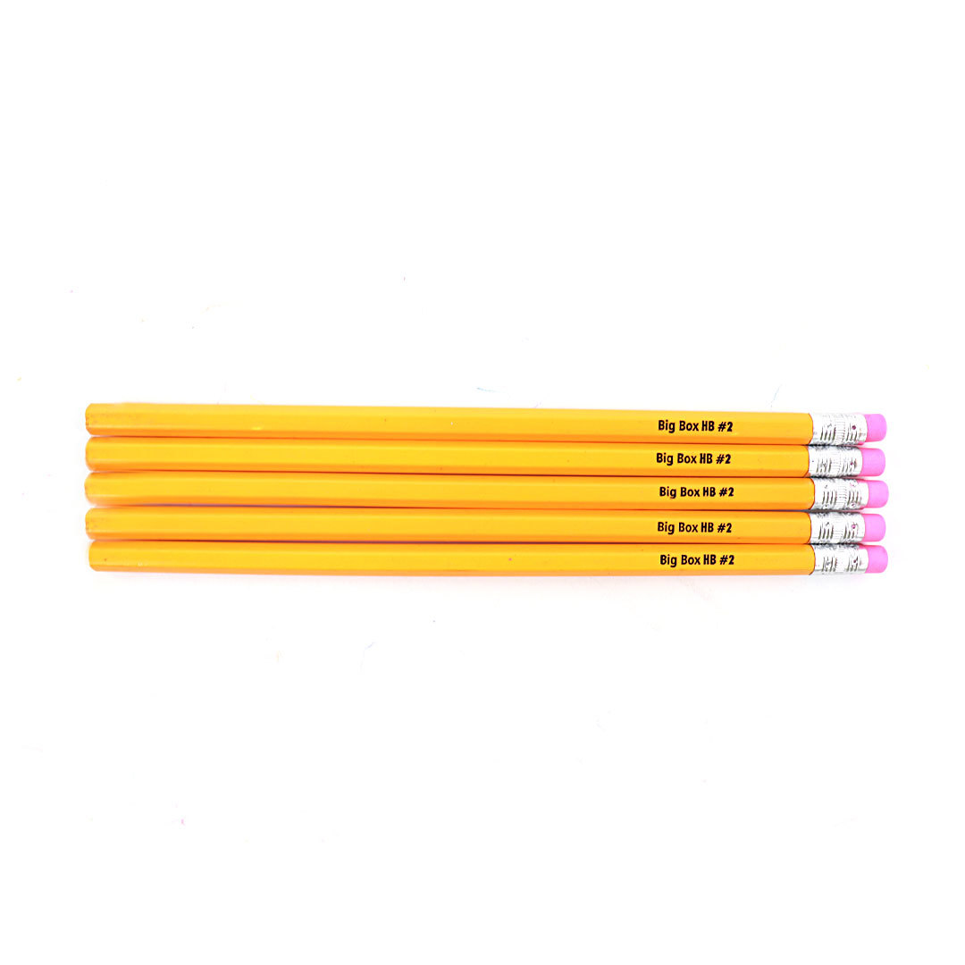 #2 Pencils, multi brands, unsharpened, 38 count