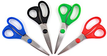Scissors Bulk Set of 25-Pack 8 Sharp Multipurpose School, Crafts, Home,  Work