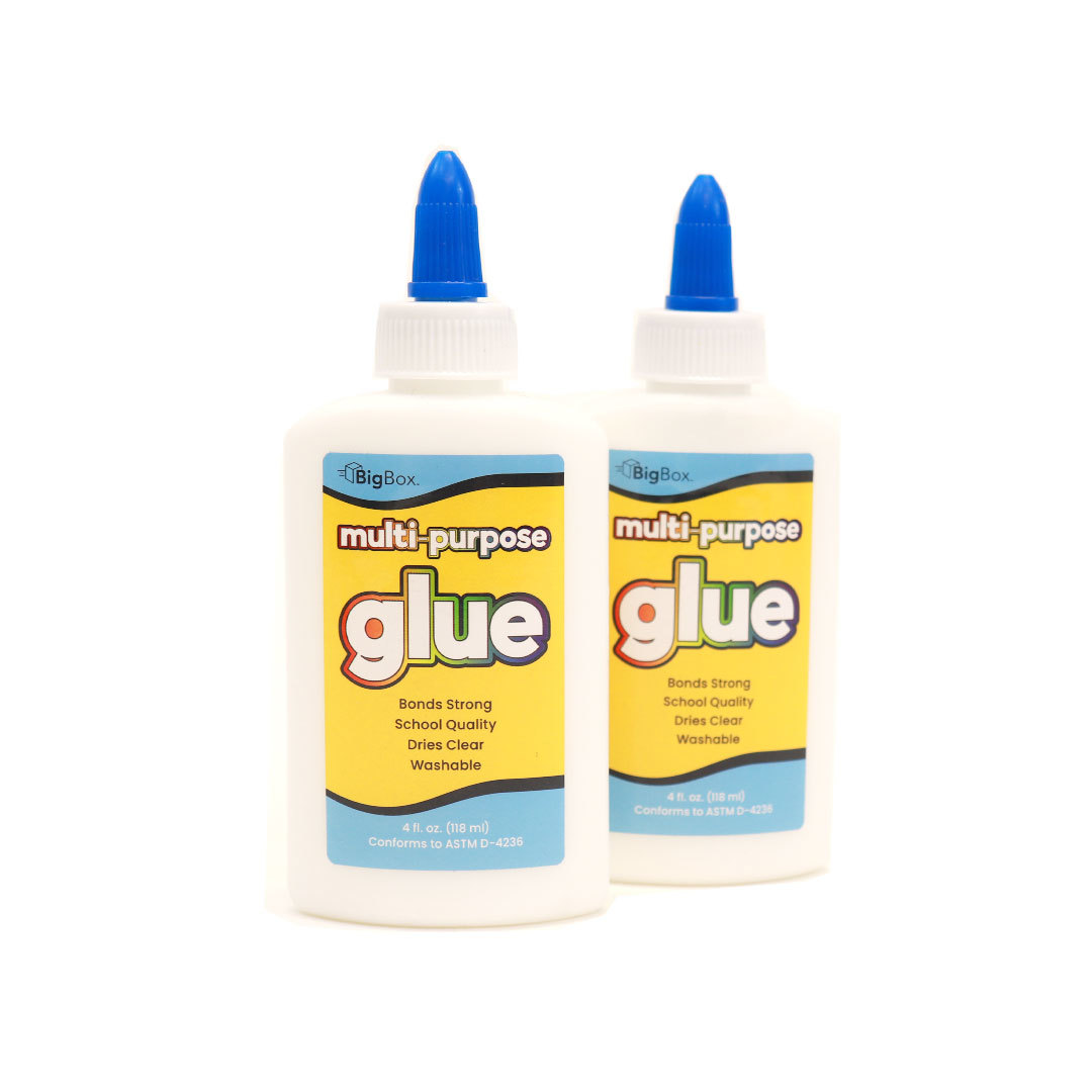BigBox Glue Bottles - 4 oz, 48 Count