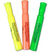 BigBox Highlighters - 3 Colors per Pack