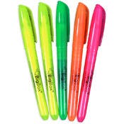 BigBox Highlighters - 5 Pack, 4 Colors