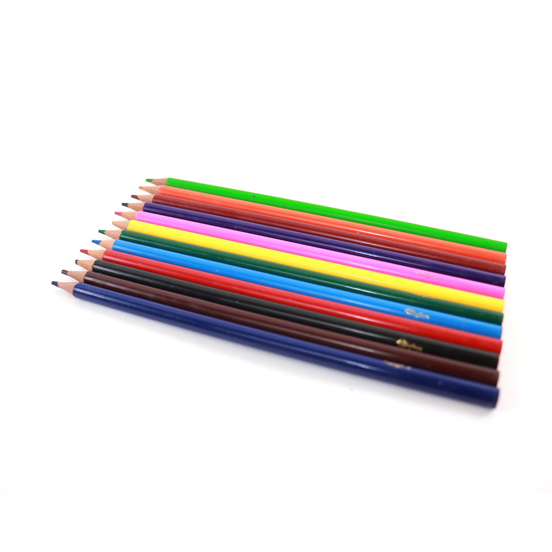 Rarlan rarlan colored pencils bulk, pre-sharpened colored pencils for kids,  12 assorted colors, pack of 96, coloring pencils 1152 co