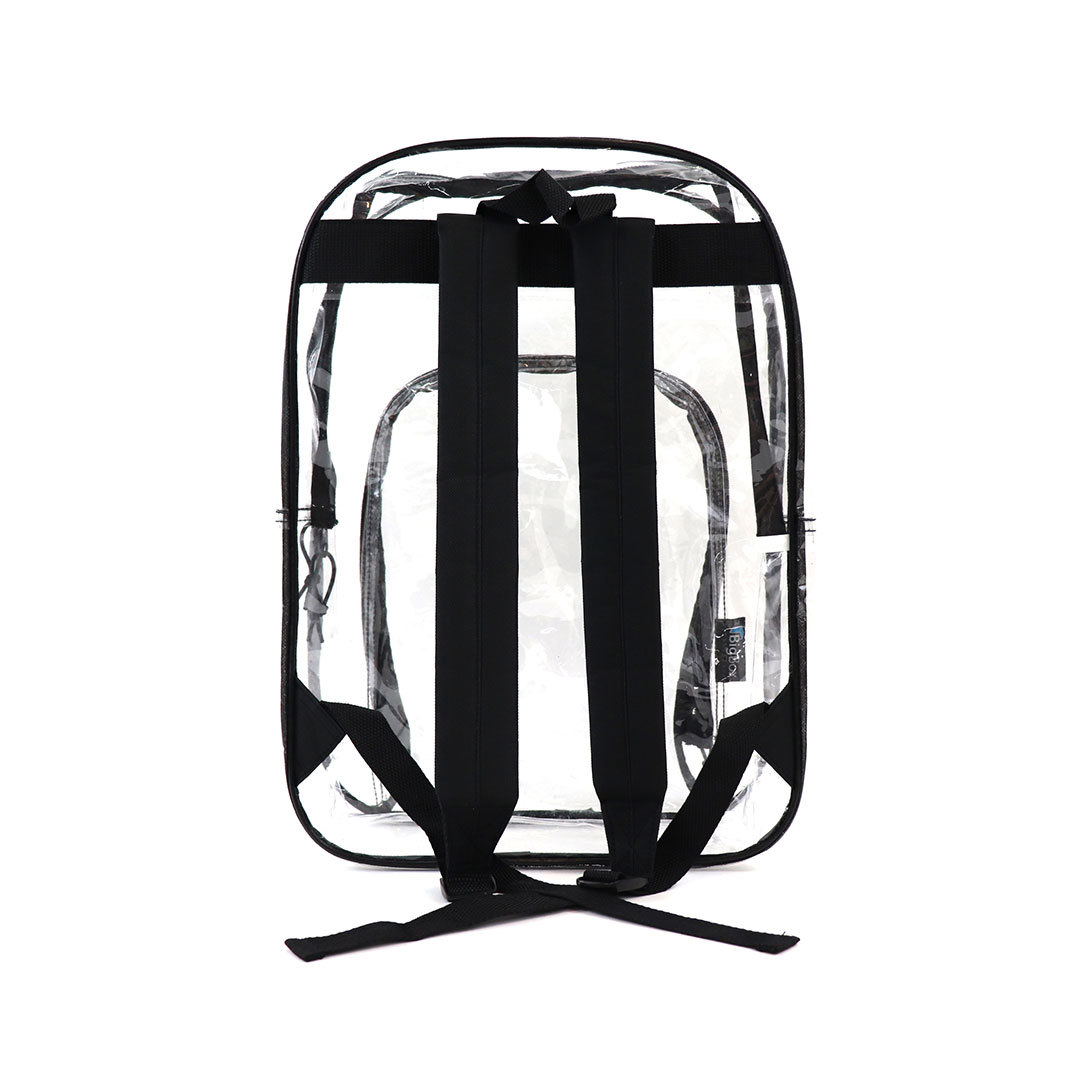 Wholesale Clear 17" Backpacks 4 Trim Colors DollarDays