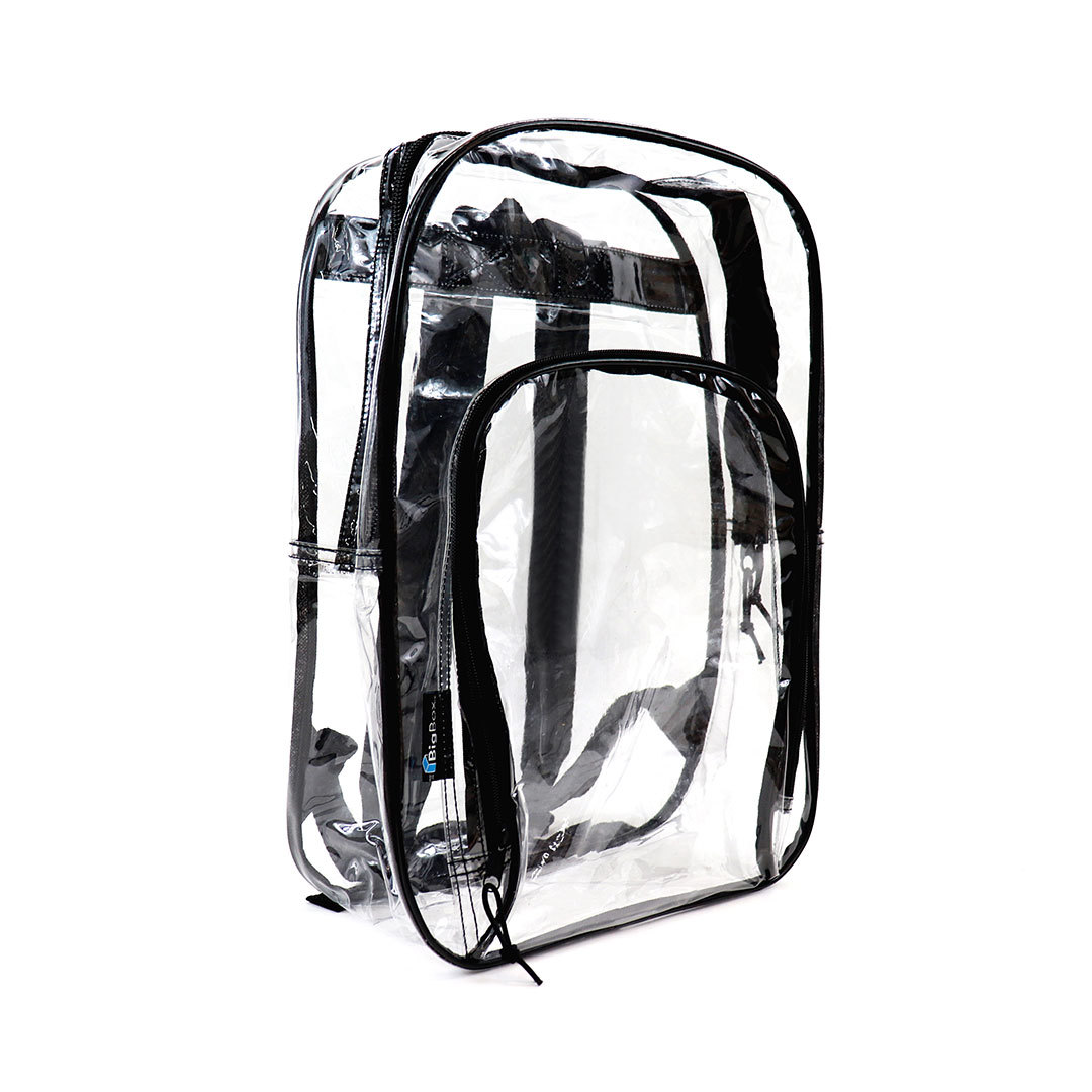 Wholesale Clear 17" Backpacks 4 Trim Colors DollarDays
