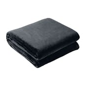 America's Suppliers Twin Plush Blanket - Black, 66x90