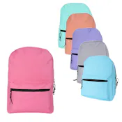 BigBox 15" Basic Backpacks - Assorted Brights