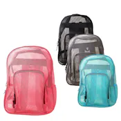 BigBox 17" Mesh Backpacks - Assorted
