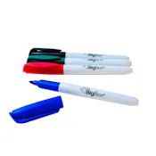 BigBox Dry Erase Markers -  4 Pack, Assorted, Fine Tip