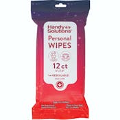 Personal Flushable Wipes - 12 Count