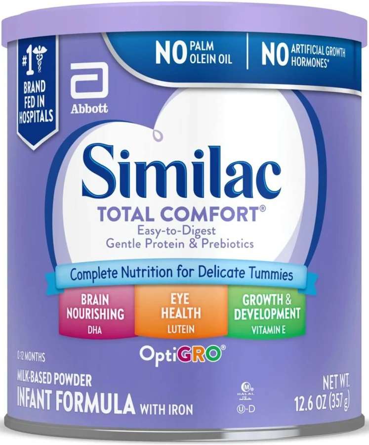 Similac Total Comfort Infant Formula 12.6-oz Can
