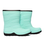 Youth Rubber Boots - Cyan, Sizes 2-4, Ages 6-9 Years