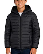 Boys' Reversible Sherpa-Lined Jacket - Size 4-7, Black