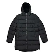 America's Supplier's Unisex Long Sherpa Coat, Black, XL