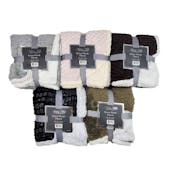 Extra Plush Throw Blanket, 50x60