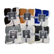 Velvet Plush Throw Blanket, 50x60