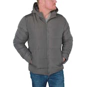 America's Suppliers Unisex Hooded Fleece-Lined Jacket - Gray, S-XL