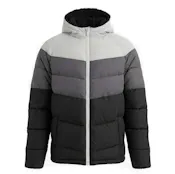 America's Supplier Boy's Color Block Jacket, Black, 2T-4T