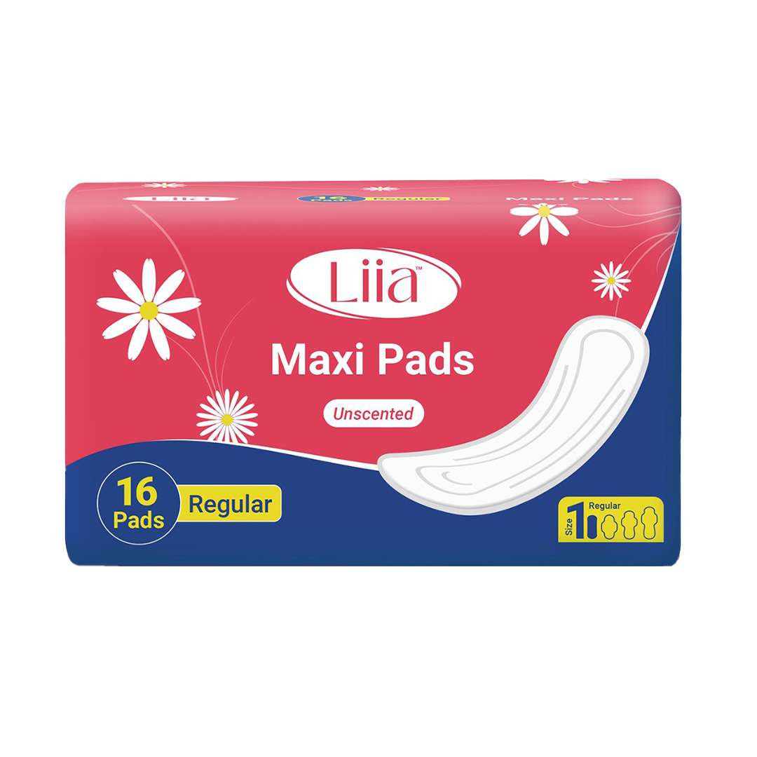 Liia Maxi Pads - 16 Count