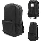 BigBox 19" Classic School Backpacks - Side Mesh Pocket, Black