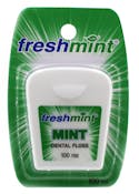 Waxed Dental Floss, Mint, 100 yds