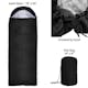 America's Suppliers Sleeping Bags - Black, 32° Temperature Rating - 78" x 30" (1 of 4)