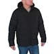 Men's Hooded Fleece Lined Jacket - Black, S-XL (1 of 5)