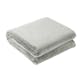 America's Suppliers Twin Plush Blanket - Gray, 66x90