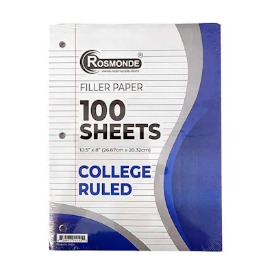 Filler Paper - College Rule