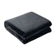 America's Suppliers Twin Plush Blanket - Black, 66x90 (1 of 2)