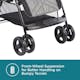Contours Quick Lightweight Travel Stroller, Compact Newborn Stroller, Gray (10 of 11)