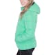 Women's Fleece-Lined Hooded Jackets - Cyan, S-XL (3 of 9)