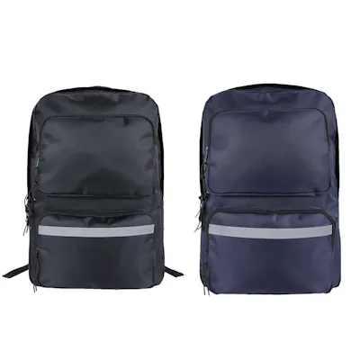 BigBox 18" Deluxe Backpack - Black, Navy