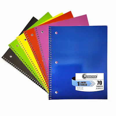 1 Subject Notebook - Wide Rule