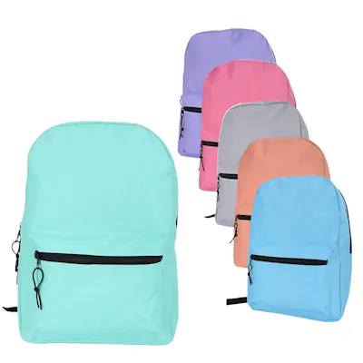BigBox 17" Basic Backpacks - Assorted Brights