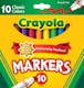 Crayola Broad Tip Markers - 10 Count (1 of 3)