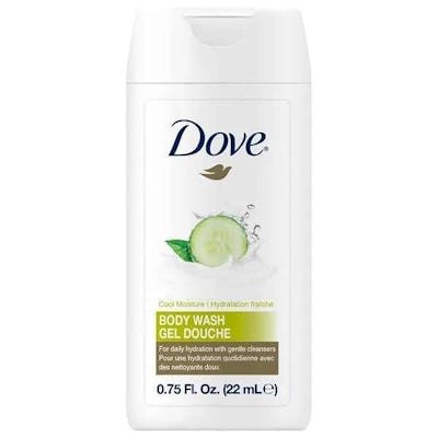 Dove Cucumber Body Wash - 0.75 oz