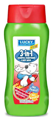 Kids 3-in-1 Shampoo, Conditioner &amp; Body Wash, Watermelon - 12 oz