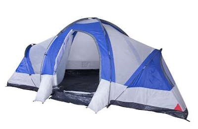 Stansport Grand 3-Room Family Tent, 10' x 18' x 72"