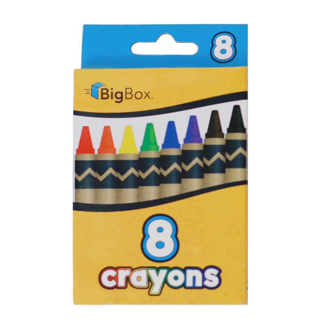 Wholesale Crayon Packs Of Eight - 192 Packs Per Case | DollarDays