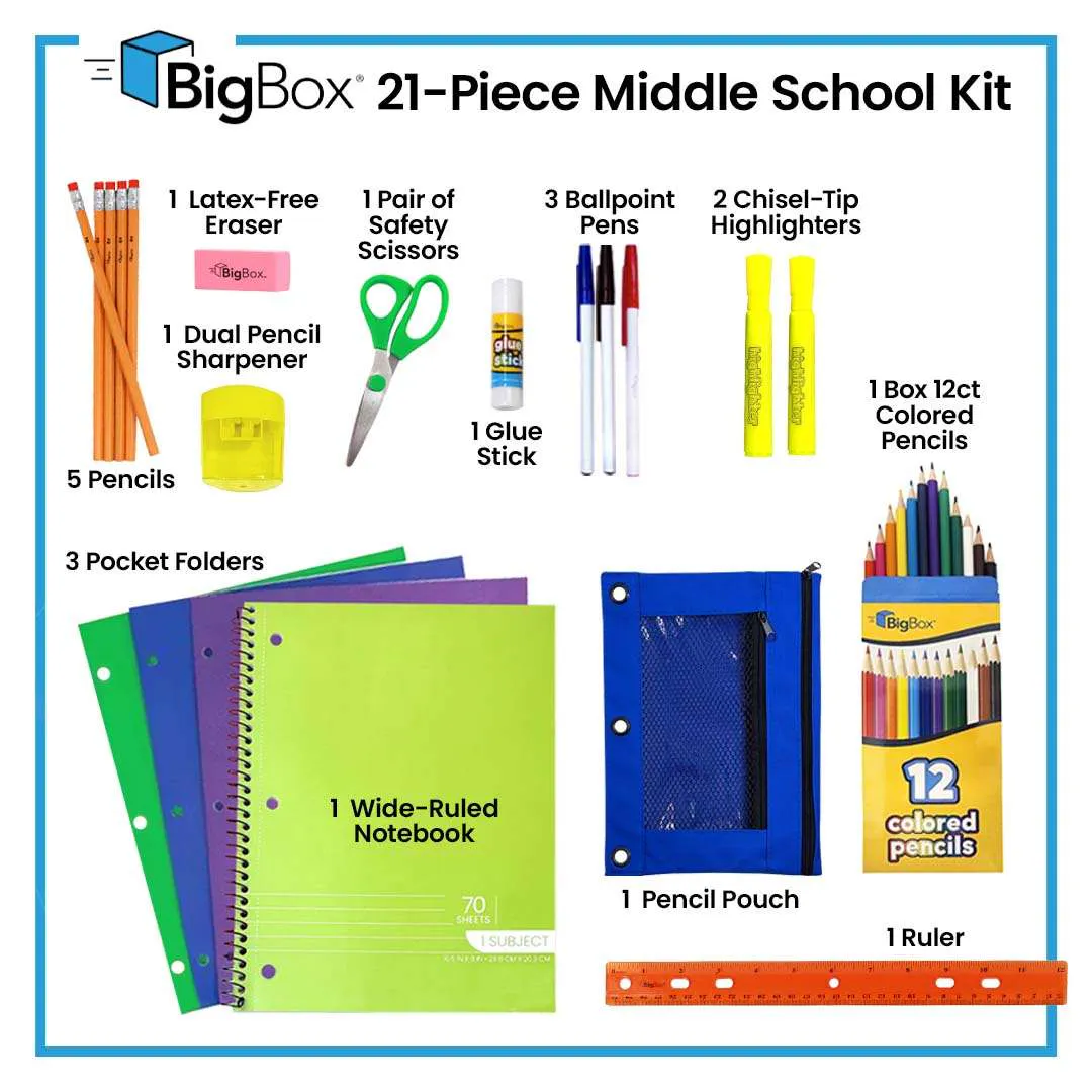 Bulk Middle School Kits