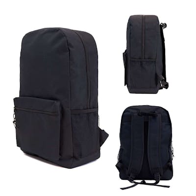 BigBox Classic Backpacks, Black, 19"