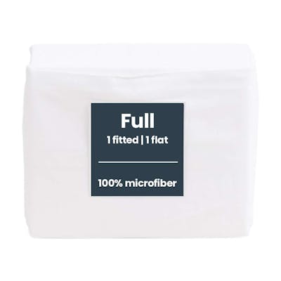 Microfiber Full sheets sets -1 fitted and 1 flat
