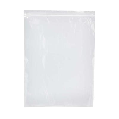 Half Gallon Zip Bags - Clear, 8" x 10", 1,000 per Case