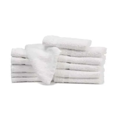 Value Washcloths - 12 x12, White
