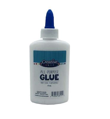 Creative Colors White School Glue, 4 oz.