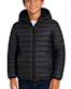 Boys' Reversible Sherpa-Lined Jacket - Size 4-7, Black